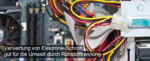 Wiederverwertung von Elektronikschrott